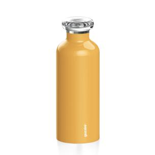 Thermos Guzzini - Energy Bottiglia Termica da Viaggio in Acciaio Inox On The Go Giallo 500 cc