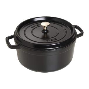 Pentola Staub - Casseruola Cocotte in Ghisa Smaltata 26 cm Nera