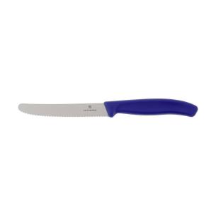 Victorinox - Coltello da Tavola Ondulato Swiss Classic Manico Blu