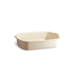 Emile Henry - Pirofila da Forno Piccola Rettangolare 29 cm Crema EH029650