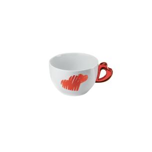 Guzzini - Tazza da colazione in ceramica love 350 ml