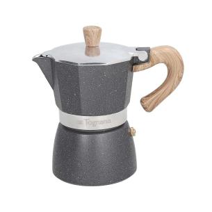 Tognana - Caffettiera moka stone e wood style 3 tazze