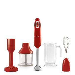 Smeg - Electric Hand Blender Retro 50s Style Red HBF22RDEU