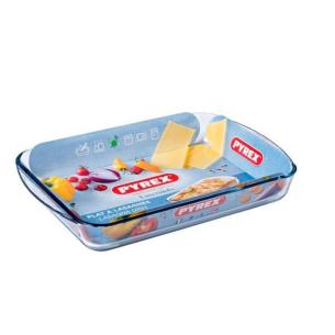 Pyrex - Teglia rettangolare in vetro borosilicato Essentials 40x27 cm cm