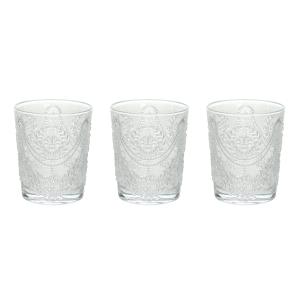 Tognana - Set 3 Bicchieri in vetro trasparente linea Savoia da 320 ml