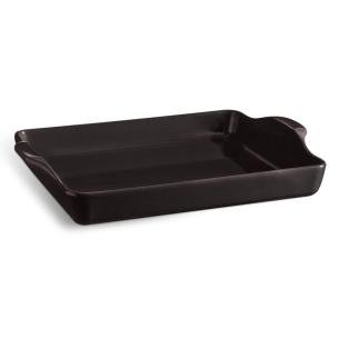 Emile Henry - Teglia per focaccia in ceramica XL 40 cm nera