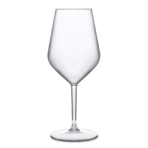 Waf - Bicchiere calice vino in plastica tritan riutilizzabile 47 cl