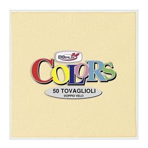 TOVAGLIOLI OVATTA 33×33 50PZ CREMA DOPLA