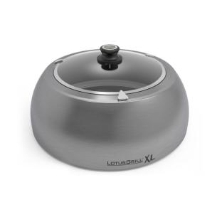 Lotusgrill - Cappa Barbecue in acciaio e vetro per misura XL LG COP SG 435