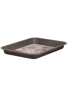 Teglia da forno rettangolare basa in alluminio antiaderente Dolci di Nonna 40x32 cm