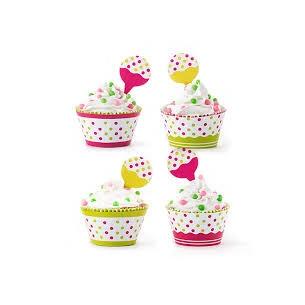 KIT CUP CAKE 12 PZ POIS