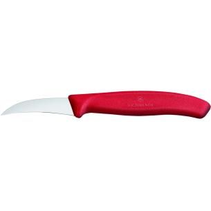 Victorinox - Coltello spelucchino da cuoco lama liscia rosso