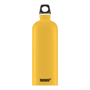 Sigg - Bottiglia Travel 1 litro in Alluminio Mostarda