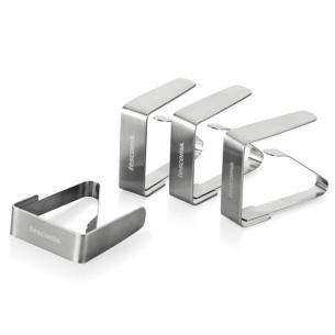 Tescoma - Set 4 Clip Fermatovaglia Acciaio Inox Presto