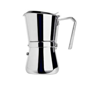 Giannini - Caffettiera Moka 3 tazze in Acciaio Inox Induzione