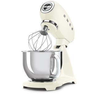 Impastatore Smeg - Impastatrice Planetaria Stile Retrò Anni ’50 Crema SMF03CREU 4,8 Litri